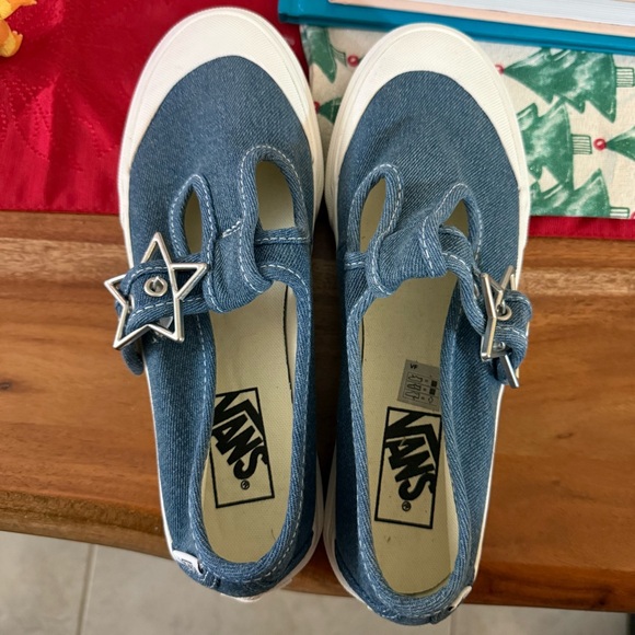 vans denim ⭐️ buckle mary janes - Picture 4 of 9